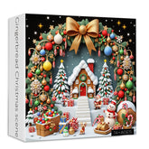 Scène de Noël en pain d'épice puzzle 1000 pièces